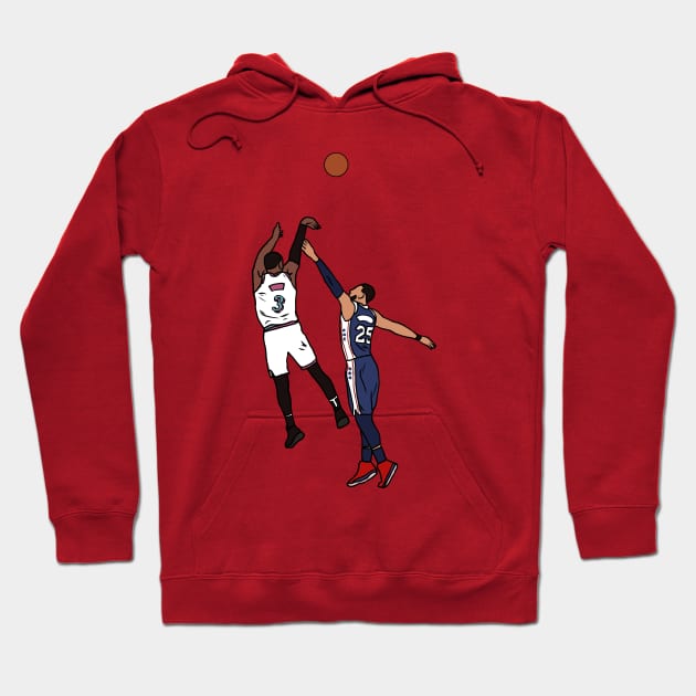 Dwyane Wade Game Winner Vs. Philadelphia Hoodie by rattraptees